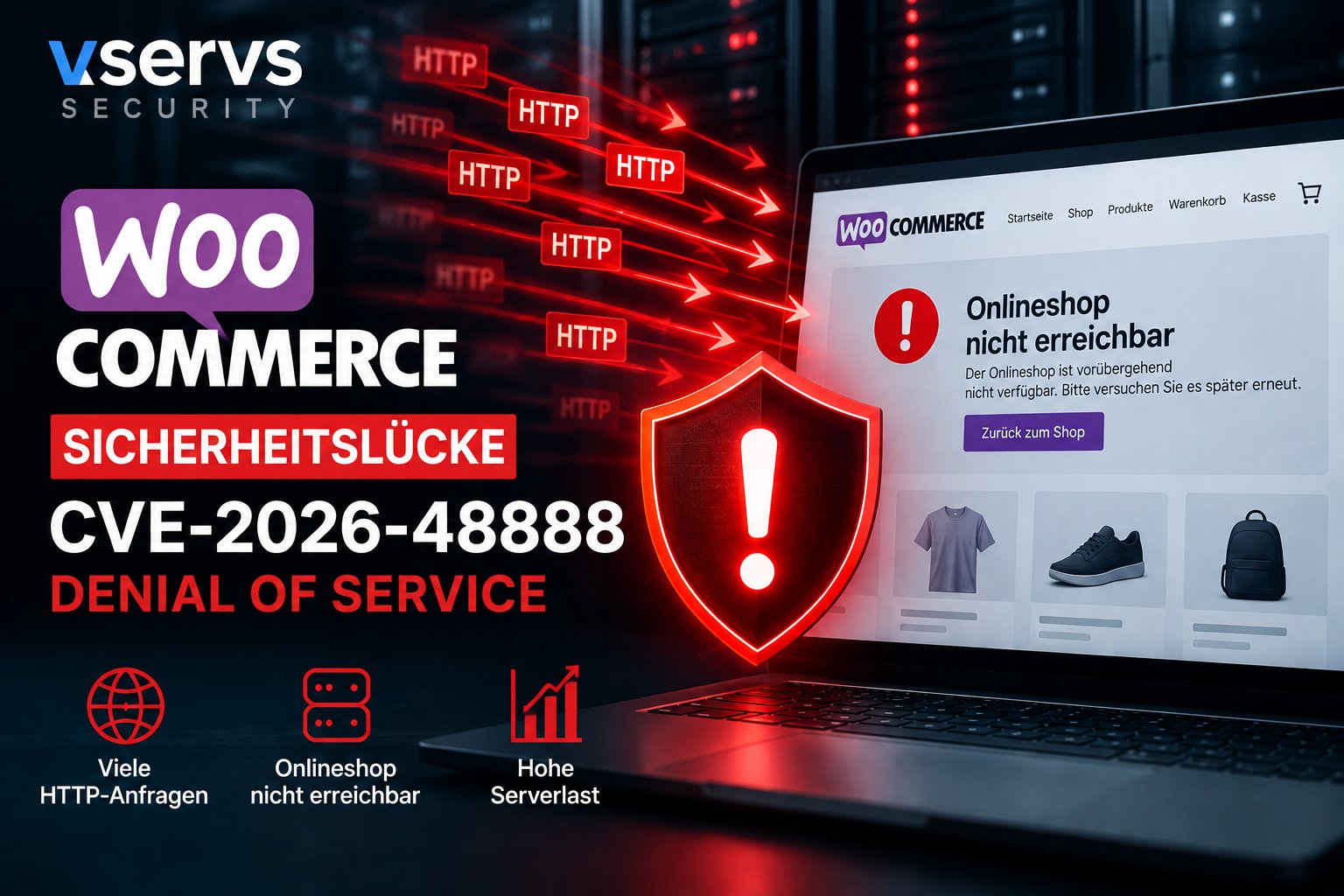 WooCommerce Sicherheitslücke CVE-2026-48888 Denial of Service