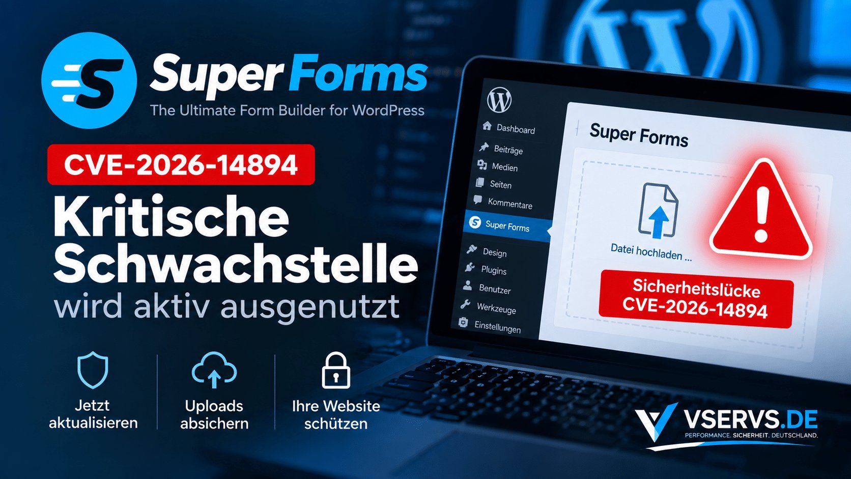 Super Forms Schwachstelle CVE-2026-14894 aktiv ausgenutzt