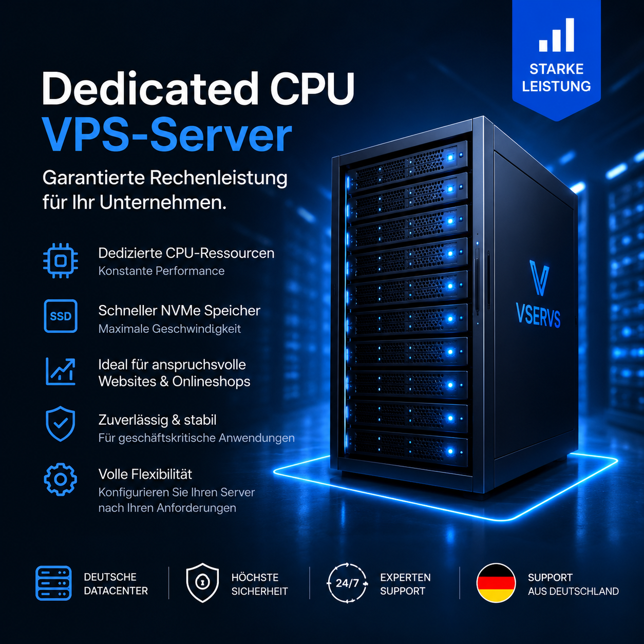 Power server hosting